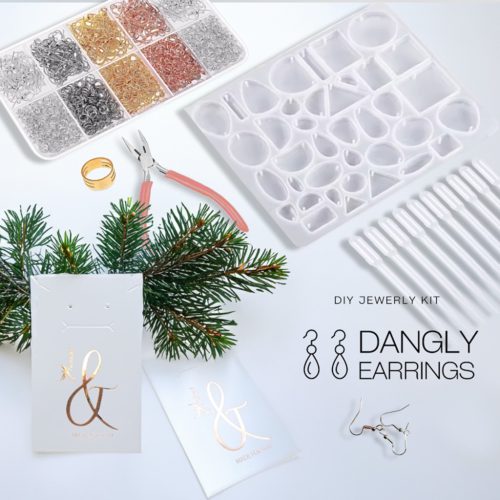 DIY- Sada na výrobu visacích náušnic - DANGLY EARRINGS