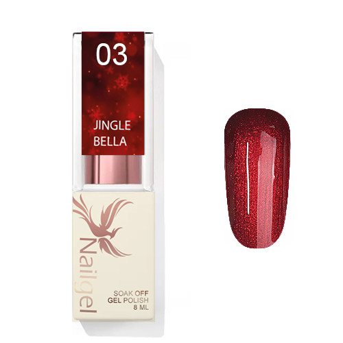 Jingle Bella 003- gelový lak 8 Ml