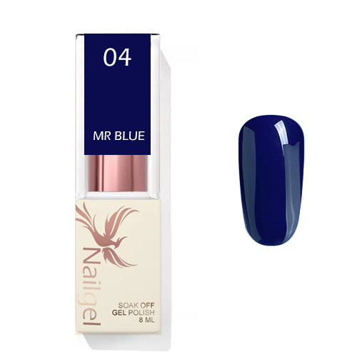 Mr Blue 04 - gelový lak 8 Ml