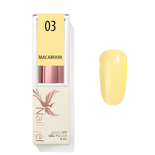 Macaroon 03 - gelový lak 8 Ml