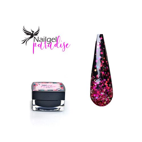 Paradise glitter gélový lak 6  5Ml