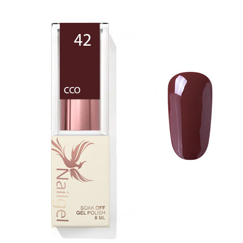 hnědá 042 CCO Gel lak 8ml