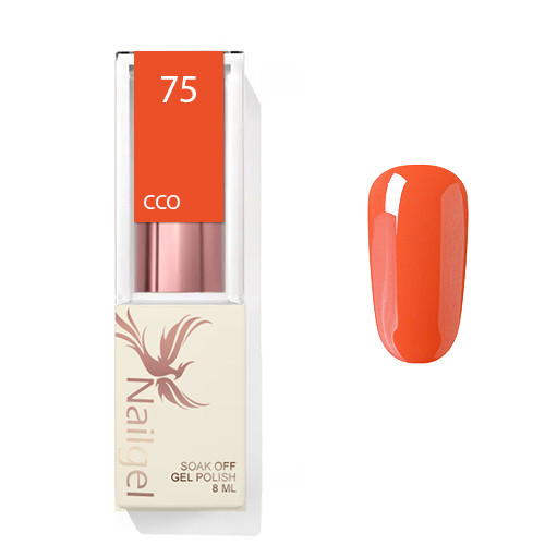 oranžová 075CCO Gel lak 8ml