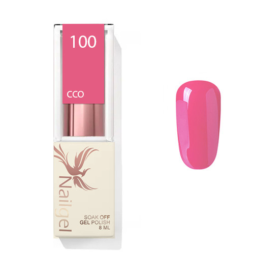 růžový 100 CCO Gel lak 8ml