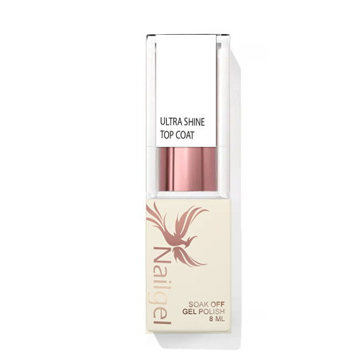 Ultra lesklý vrchní gel Ultra Shine Top Coat Gel lak  8 ml